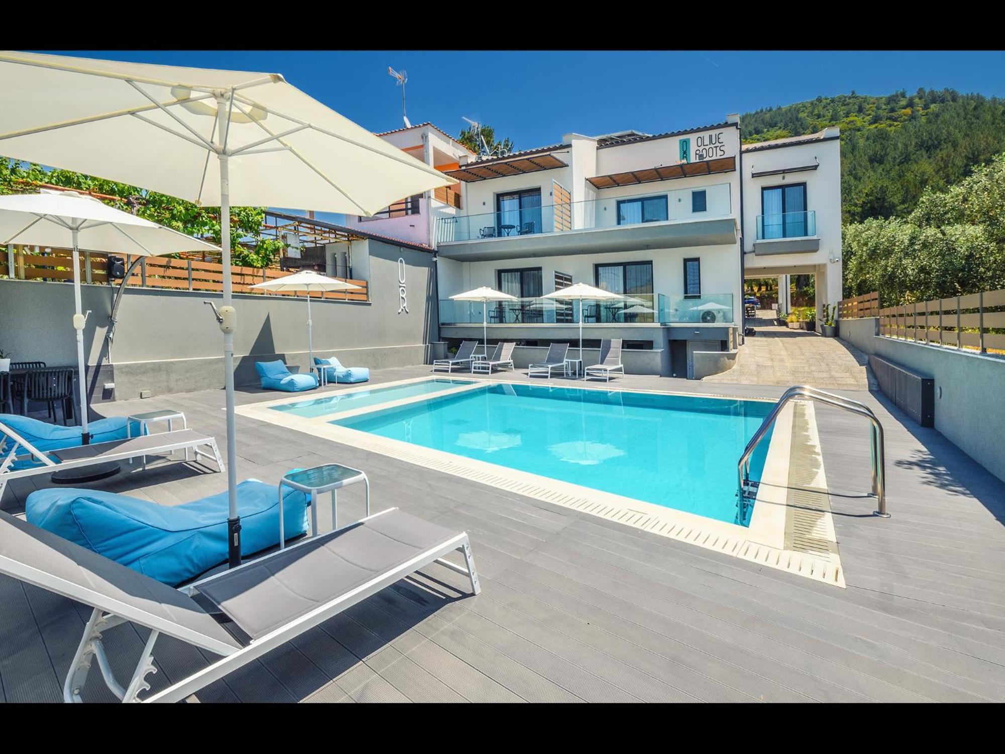 Hotel Olive Roots Skala Rachoni  Exterior foto